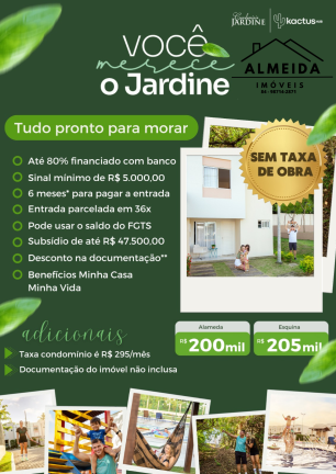Imagem Casa de Condomínio com 2 Quartos à Venda, 75 m² em Liberdade - Parnamirim Imagem Casa de Condomínio com 2 Quartos à Venda, 75 m² em Liberdade - Parnamirim