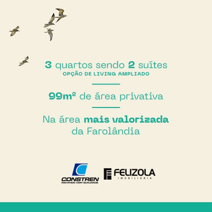 Imagem Apartamento com 3 Quartos à Venda, 99 m² em Farolândia - Aracaju