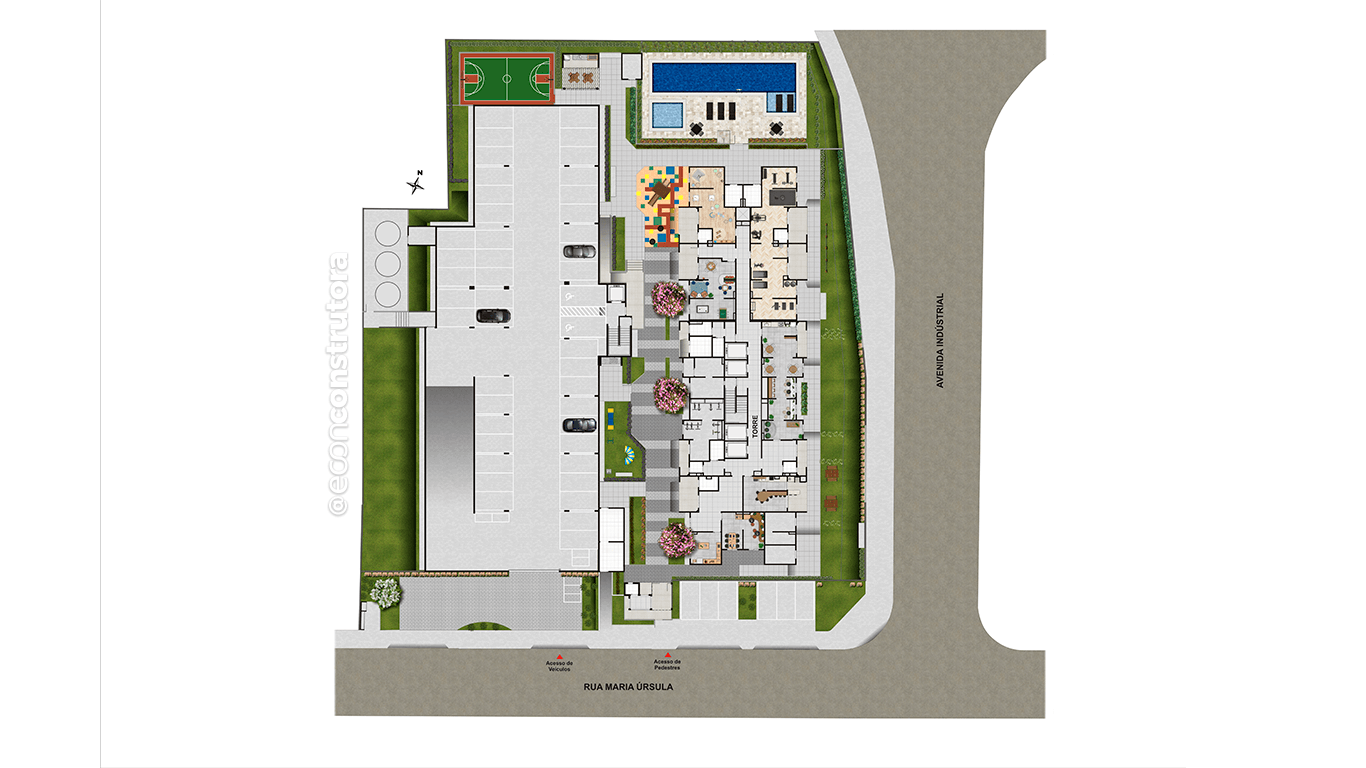 Imagem Apartamento com 2 Quartos à Venda, 43 m²em Campestre - Santo André