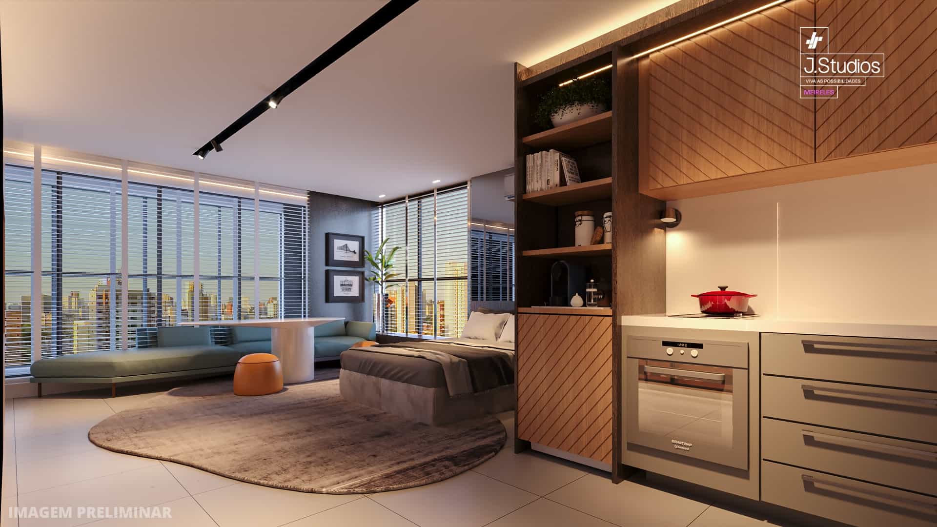 Imagem Apartamento com 1 Quarto à Venda, 36 m²em Aldeota - Fortaleza