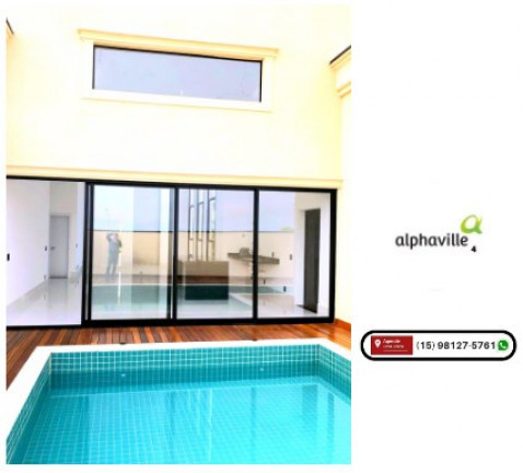 Imagem Casa de Condomínio com 3 Quartos à Venda, 310 m² em Alphaville Nova Esplanada - Votorantim