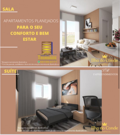 Imagem Apartamento com 2 Quartos à Venda, 58 m² em Turu - São Luís Imagem Apartamento com 2 Quartos à Venda, 58 m² em Turu - São Luís