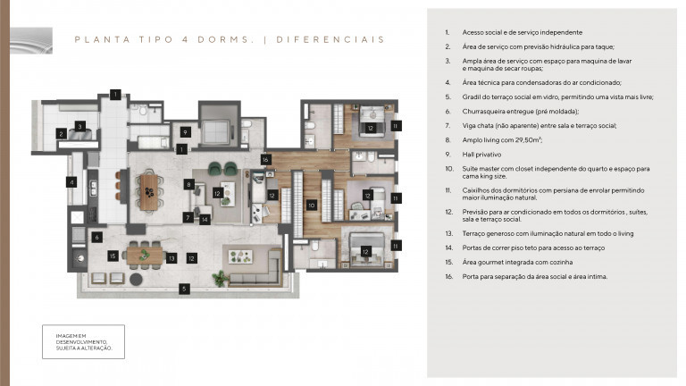 Imagem Apartamento com 4 Quartos à Venda, 223 m² em Brooklin Paulista - São Paulo