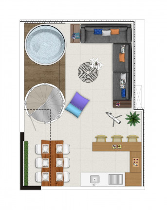 Imagem Cobertura com 1 Quarto à Venda, 72 m² em Sumarezinho - São Paulo Imagem Cobertura com 1 Quarto à Venda, 72 m² em Sumarezinho - São Paulo