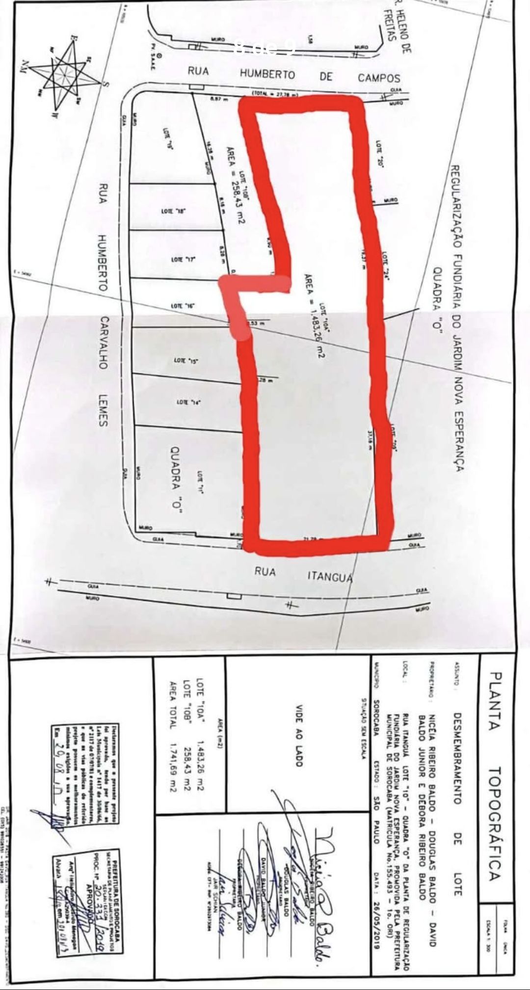 Imagem Terreno à Venda, 1.483 m² em Vila Barão - Sorocaba Imagem Terreno à Venda, 1.483 m² em Vila Barão - Sorocaba