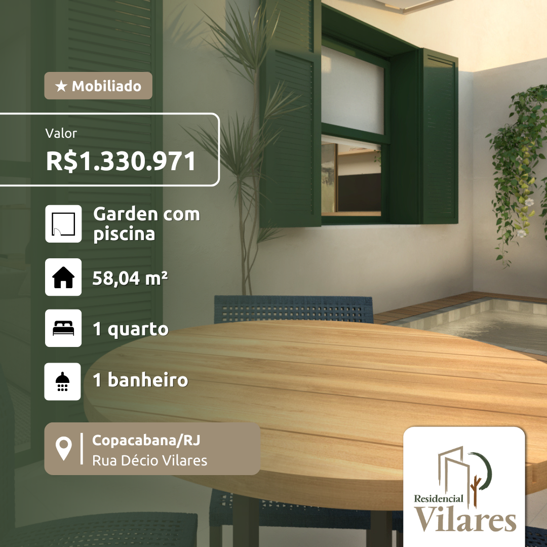 Imagem Apartamento com 1 Quarto à Venda, 33 m²em Copacabana - Rio de Janeiro Imagem Apartamento com 1 Quarto à Venda, 33 m²em Copacabana - Rio de Janeiro