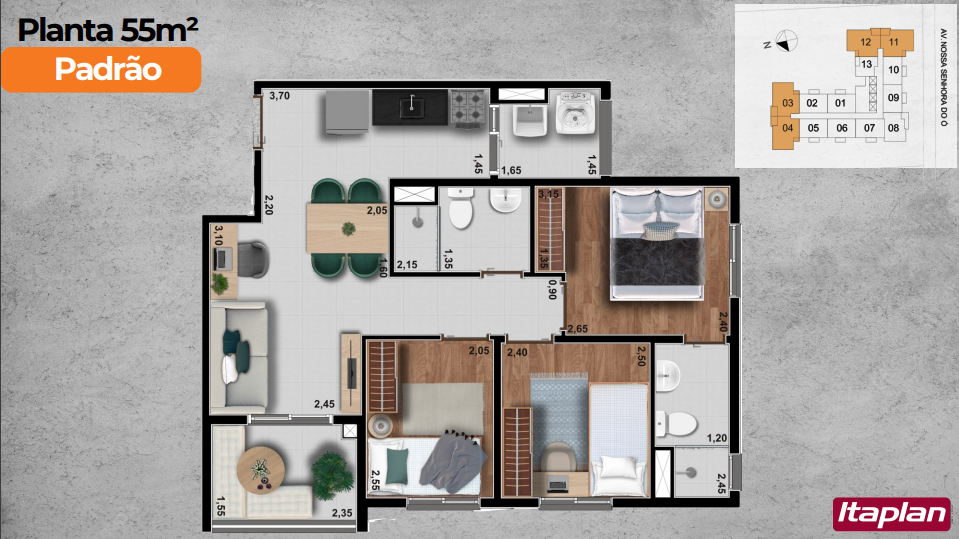 Imagem Apartamento com 2 Quartos à Venda, 38 m²em Freguesia do Ó - São Paulo