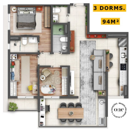 Imagem Apartamento com 3 Quartos à Venda, 94 m² em Butantã - São Paulo Imagem Apartamento com 3 Quartos à Venda, 94 m² em Butantã - São Paulo