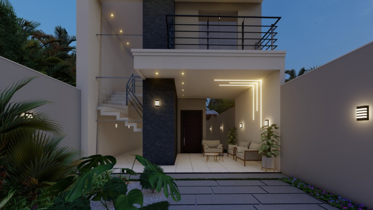 Casa com 3 Quartos à Venda, 117 m² em Luzardo Viana - Maracanaú