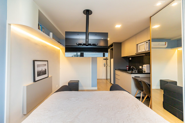 Imagem Studio com 1 Quarto à Venda, 25 m² em Rebouças - Curitiba Imagem Studio com 1 Quarto à Venda, 25 m² em Rebouças - Curitiba