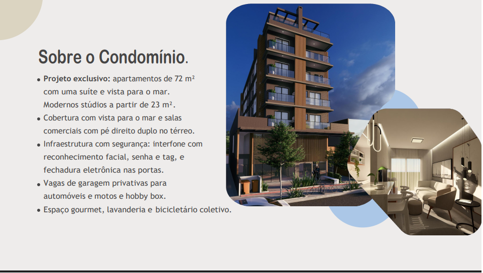 Imagem Studio com 1 Quarto à Venda, 25 m² em Canasvieiras - Florianópolis Imagem Studio com 1 Quarto à Venda, 25 m² em Canasvieiras - Florianópolis