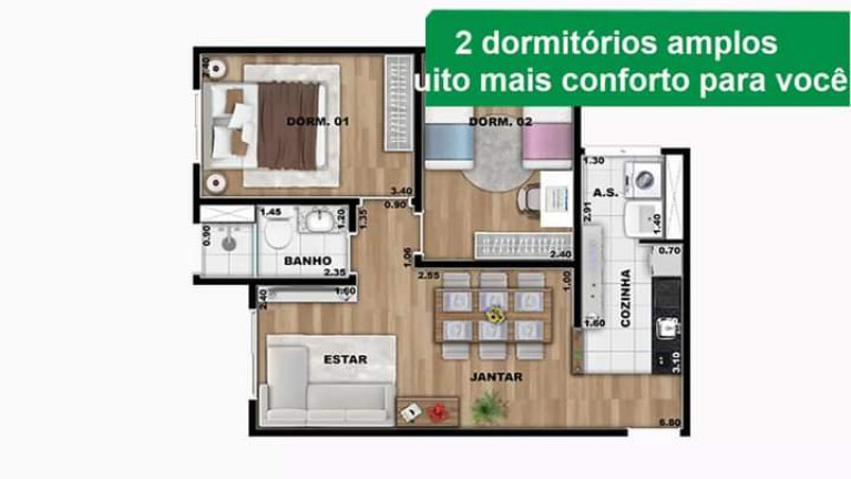 Imagem Edifício Residencial com 2 Quartos à Venda, 50 m² em Três Montanhas - Osasco Imagem Edifício Residencial com 2 Quartos à Venda, 50 m² em Três Montanhas - Osasco