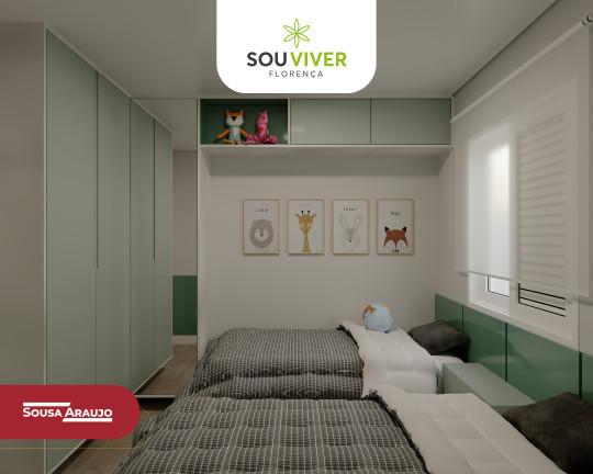 Imagem Apartamento com 2 Quartos à Venda, 47 m²em Jardim das Paineiras I - São José dos Campos