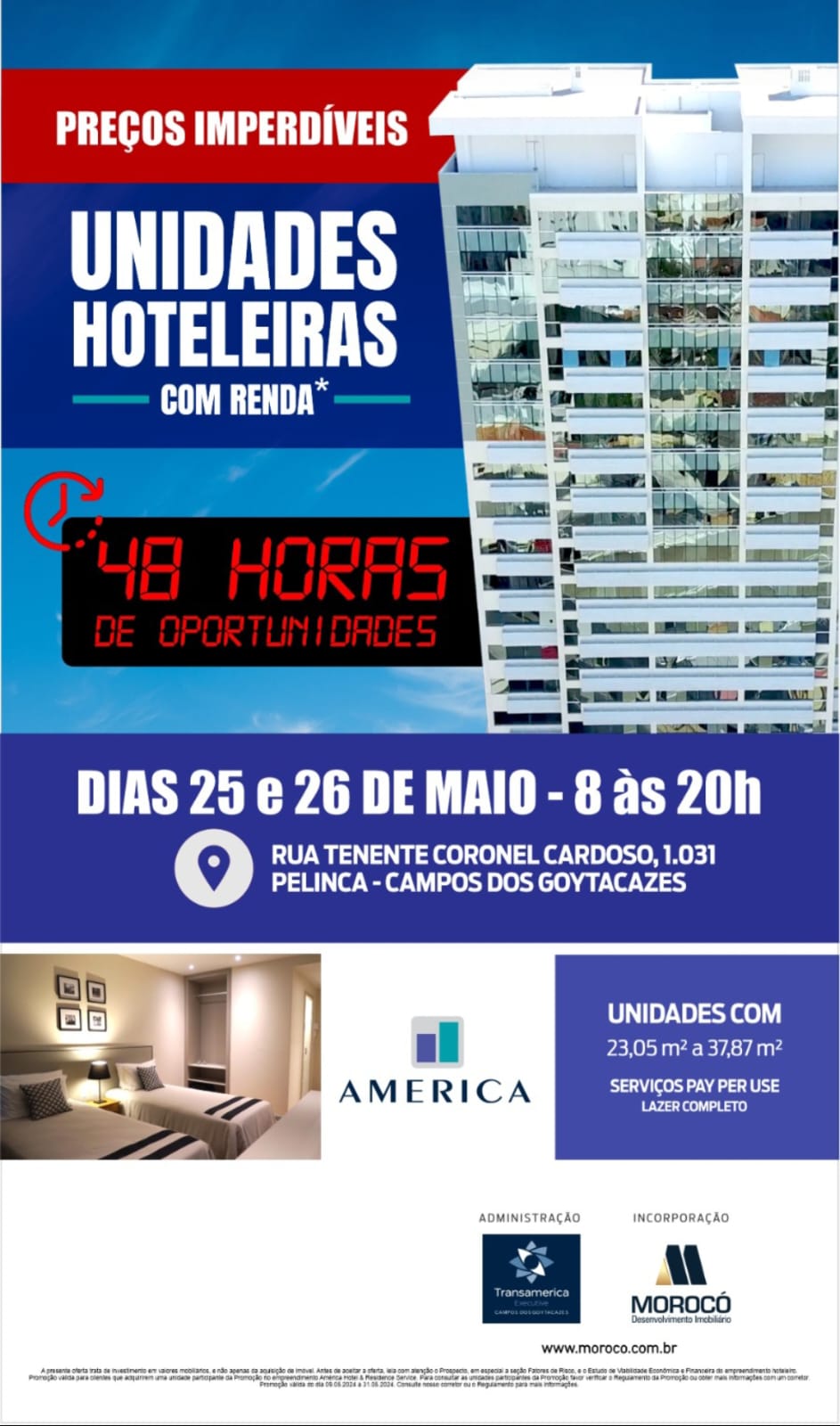 Imagem Flat com 1 Quarto à Venda, 25 m²em Centro - Campos dos Goytacazes
