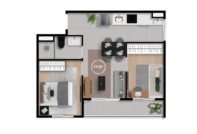 Imagem Apartamento com 1 Quarto à Venda, em Perdizes - São Paulo Imagem Apartamento com 1 Quarto à Venda, em Perdizes - São Paulo