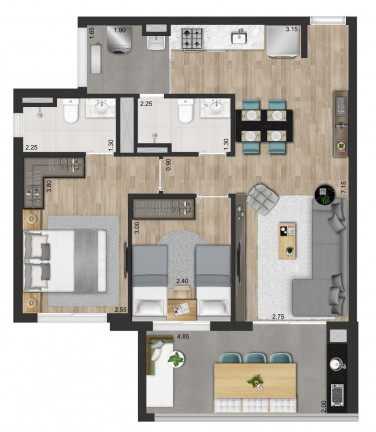Imagem Apartamento à Venda, 40 m² em Vila Leopoldina - São Paulo Imagem Apartamento à Venda, 40 m² em Vila Leopoldina - São Paulo