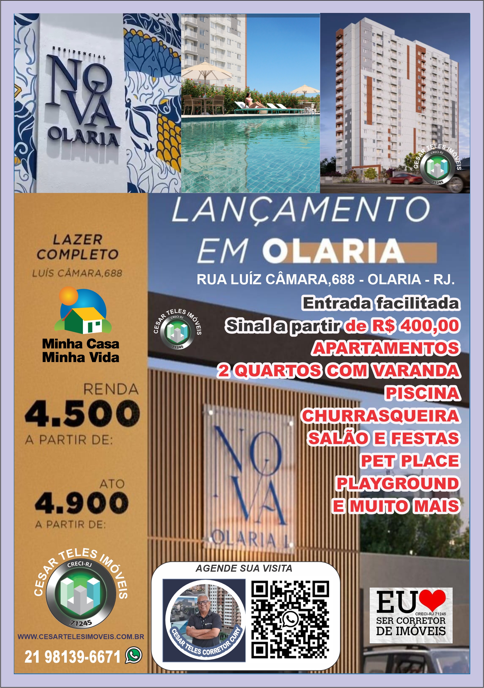 Imagem Edifício Residencial com 2 Quartos à Venda, 41 m² em Ramos - Rio de Janeiro Imagem Edifício Residencial com 2 Quartos à Venda, 41 m² em Ramos - Rio de Janeiro