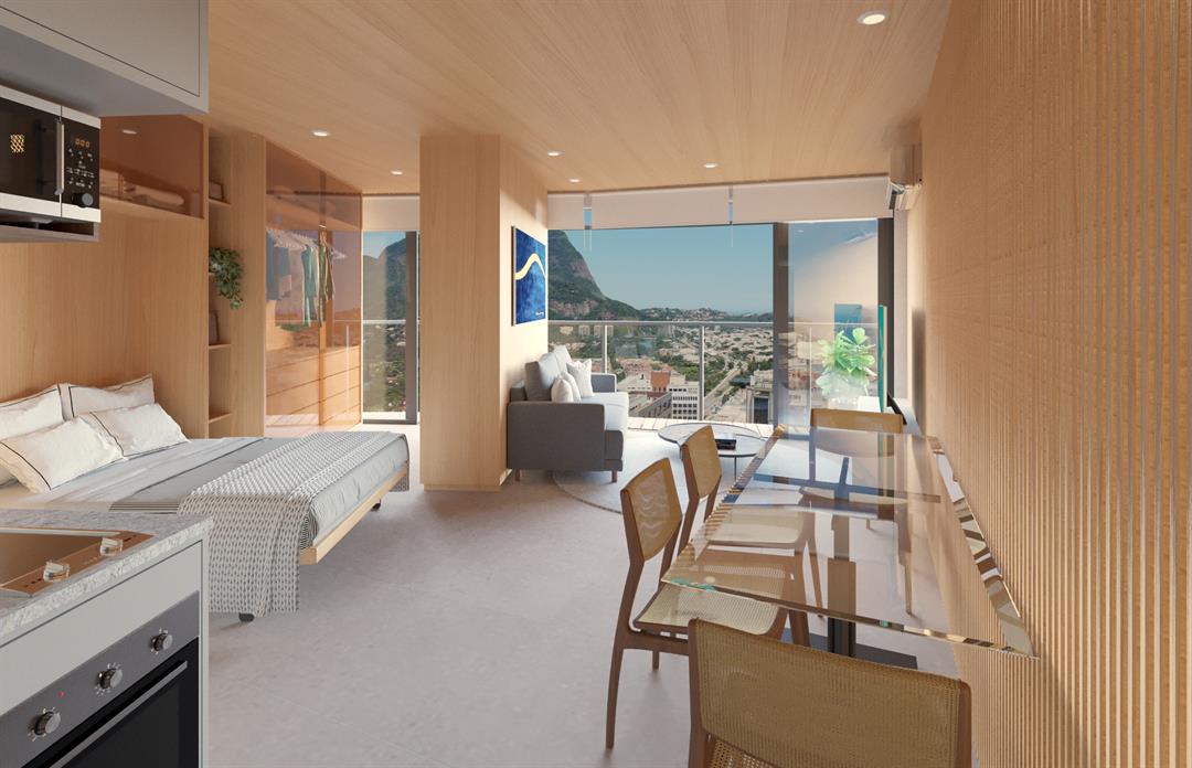 Foto do imóvel Studio com 1 Quarto à Venda, 40 m²em Barra da Tijuca - Rio de Janeiro