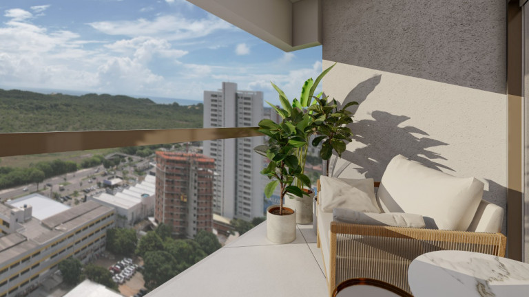 Imagem Apartamento com 2 Quartos à Venda, 60 m² em Capim Macio - Natal Imagem Apartamento com 2 Quartos à Venda, 60 m² em Capim Macio - Natal