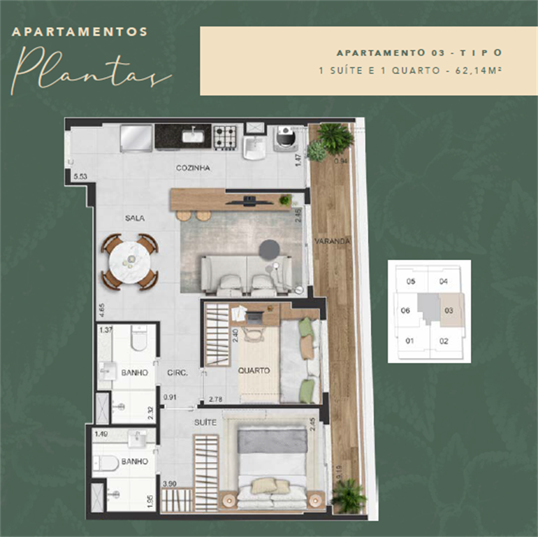 Imagem Apartamento com 2 Quartos à Venda, 64 m² em Tijuca - Rio de Janeiro