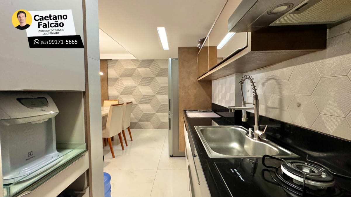 Imagem Apartamento com 3 Quartos à Venda, 160 m²em Bessa - João Pessoa