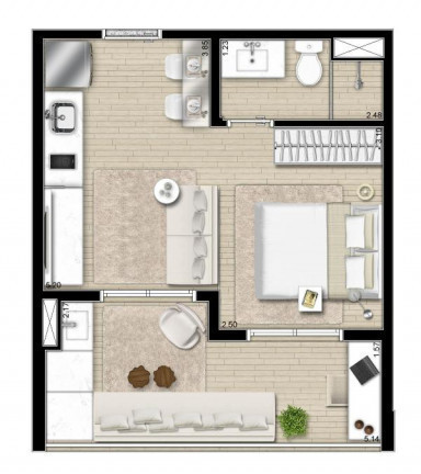 Imagem Apartamento com 1 Quarto à Venda, em Ipiranga - São Paulo Imagem Apartamento com 1 Quarto à Venda, em Ipiranga - São Paulo
