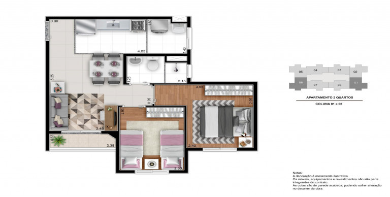 Imagem Apartamento com 2 Quartos à Venda, 43 m² em Jardim Brasília (zona Leste) - São Paulo Imagem Apartamento com 2 Quartos à Venda, 43 m² em Jardim Brasília (zona Leste) - São Paulo