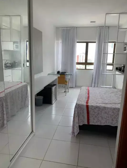 Imagem Kitnet com 1 Quarto para Alugar, 24 m² em Boa Viagem - Recife