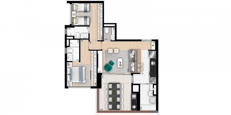 Imagem Apartamento com 2 Quartos à Venda, 85 m² em Vila Mariana - São Paulo