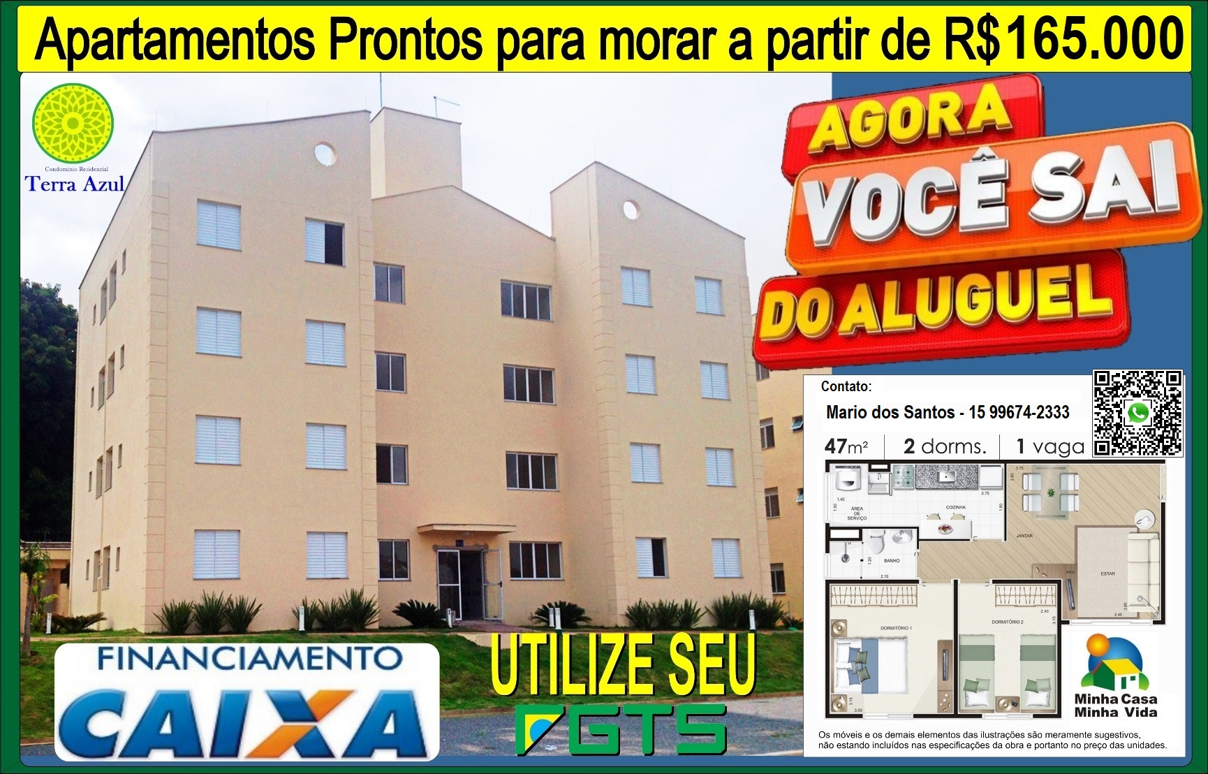 Imagem Apartamento com 2 Quartos à Venda ou Locação, 47 m²em Vila Aeroporto - Sorocaba