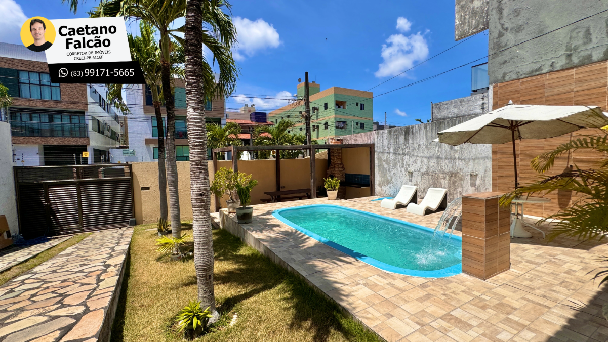 Imagem Casa com 3 Quartos à Venda, 130 m² em Jardim Cidade Universitária - João Pessoa