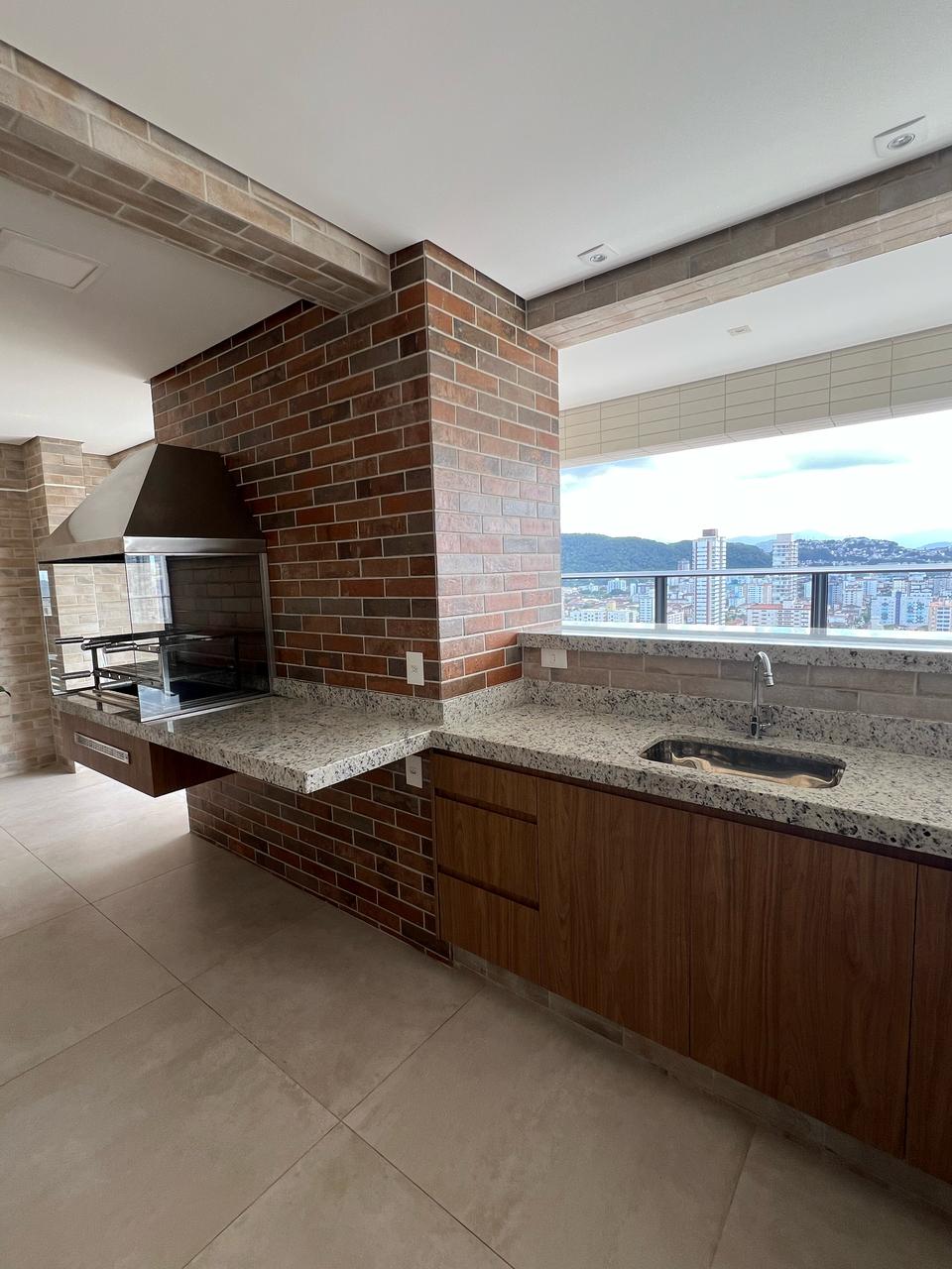 Imagem Apartamento com 3 Quartos à Venda, 132 m² em Pompéia - Santos