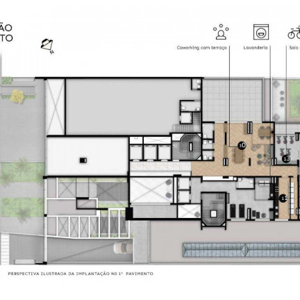 Imagem Studio com 1 Quarto à Venda, 22 m² em Santo Amaro - São Paulo Imagem Studio com 1 Quarto à Venda, 22 m² em Santo Amaro - São Paulo