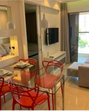 Imagem Flat com 1 Quarto à Venda, 40 m² em Ponta Negra - Natal Imagem Flat com 1 Quarto à Venda, 40 m² em Ponta Negra - Natal