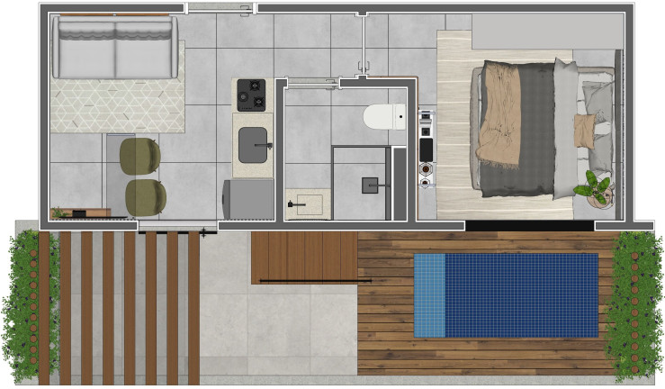 Imagem Apartamento com 1 Quarto à Venda, 26 m² em Porto de Galinhas - Ipojuca Imagem Apartamento com 1 Quarto à Venda, 26 m² em Porto de Galinhas - Ipojuca