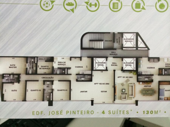 Imagem Apartamento com 4 Quartos à Venda, 130 m² em Boa Viagem - Recife