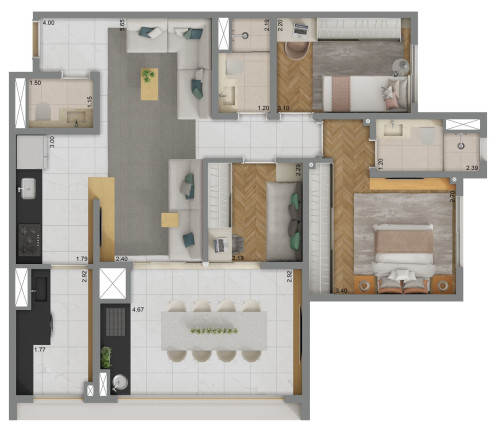 Imagem Apartamento com 2 Quartos à Venda, 71 m² em Vila Albertina - São Paulo
