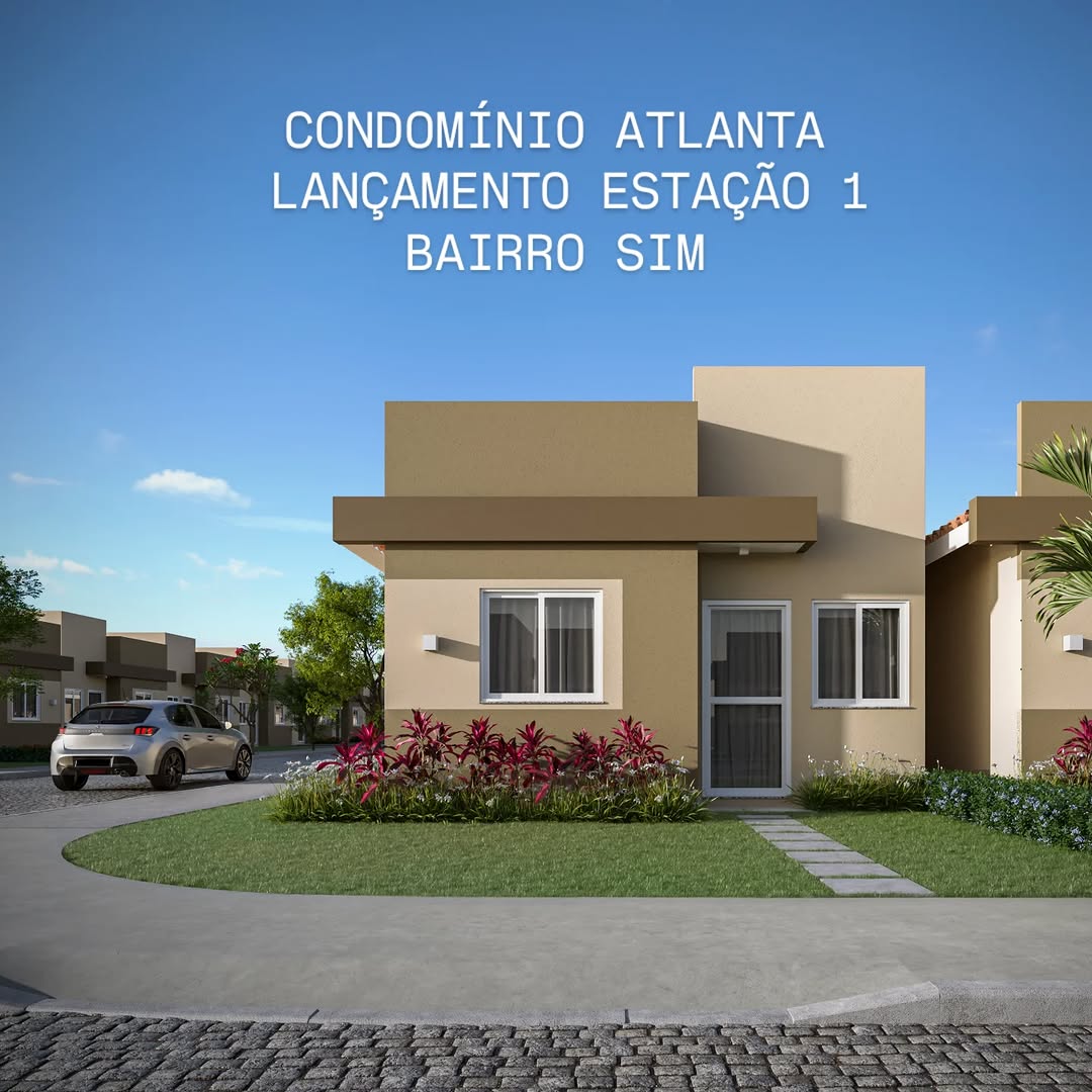 Imagem Casa de Condomínio com 2 Quartos à Venda, 42 m² em Registro - Feira de Santana Imagem Casa de Condomínio com 2 Quartos à Venda, 42 m² em Registro - Feira de Santana