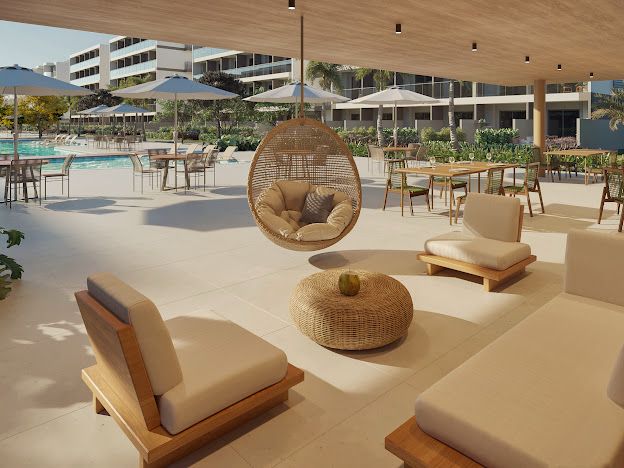 Imagem Apartamento com 1 Quarto à Venda, 24 m² em Praia dos Carneiros - Tamandaré