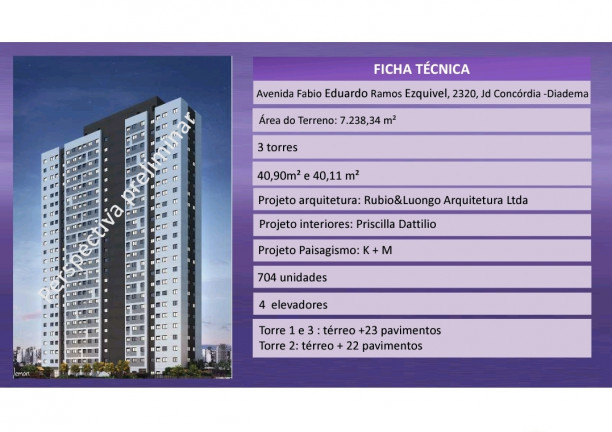 Imagem Apartamento com 2 Quartos à Venda, 41 m² em Canhema - Diadema Imagem Apartamento com 2 Quartos à Venda, 41 m² em Canhema - Diadema