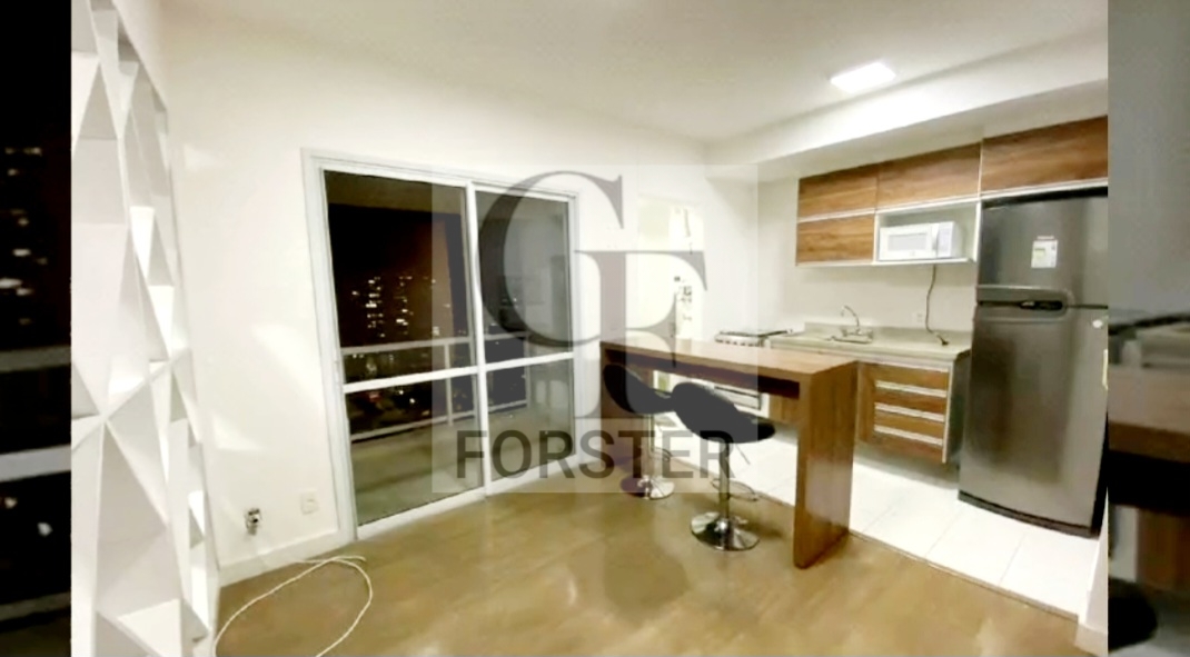 Apartamento com 1 Quarto para Alugar, 48 m²em Boqueirão - Santos