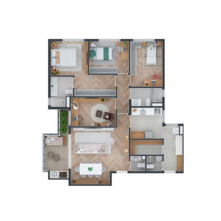 Imagem Apartamento com 4 Quartos à Venda, em Vila Izabel - Curitiba Imagem Apartamento com 4 Quartos à Venda, em Vila Izabel - Curitiba