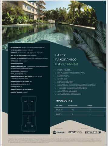 Imagem Apartamento com 3 Quartos à Venda, 130 m²em Alphagran Alphaville - Barueri