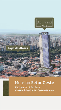 Imagem Apartamento com 3 Quartos à Venda, 122 m² em Setor Oeste - Goiânia Imagem Apartamento com 3 Quartos à Venda, 122 m² em Setor Oeste - Goiânia