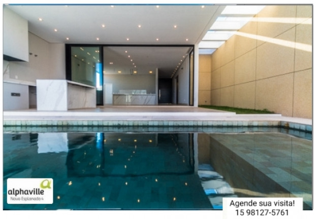 Imagem Casa de Condomínio com 3 Quartos à Venda, 261 m² em Alphaville Nova Esplanada - Votorantim
