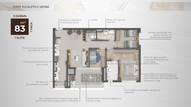 Imagem Apartamento com 3 Quartos à Venda, em Vila Pirajussara - São Paulo Imagem Apartamento com 3 Quartos à Venda, em Vila Pirajussara - São Paulo