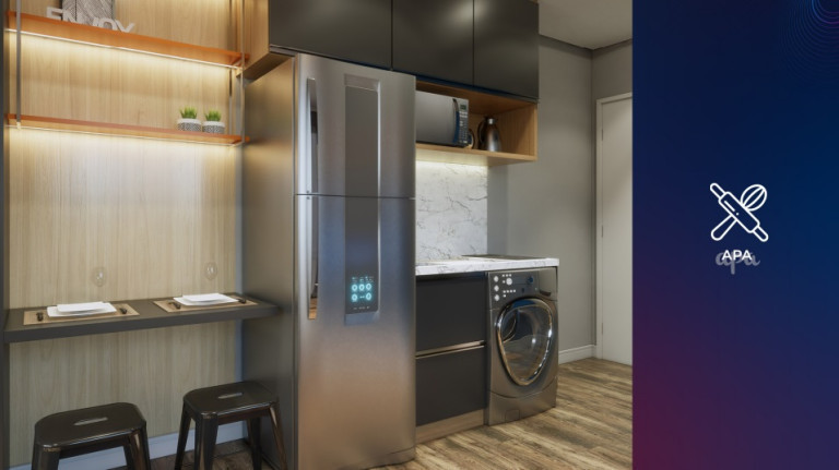 Imagem Apartamento com 1 Quarto à Venda,  em Brooklin Paulista - São Paulo