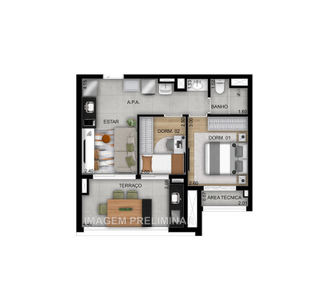 Imagem Apartamento com 3 Quartos à Venda,  em Vila Guilhermina - São Paulo