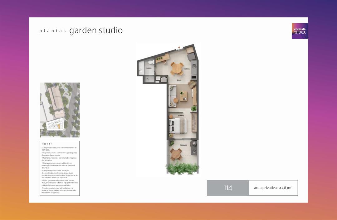 Imagem Studio com 1 Quarto à Venda, 37 m² em Tijuca - Rio de Janeiro Imagem Studio com 1 Quarto à Venda, 37 m² em Tijuca - Rio de Janeiro