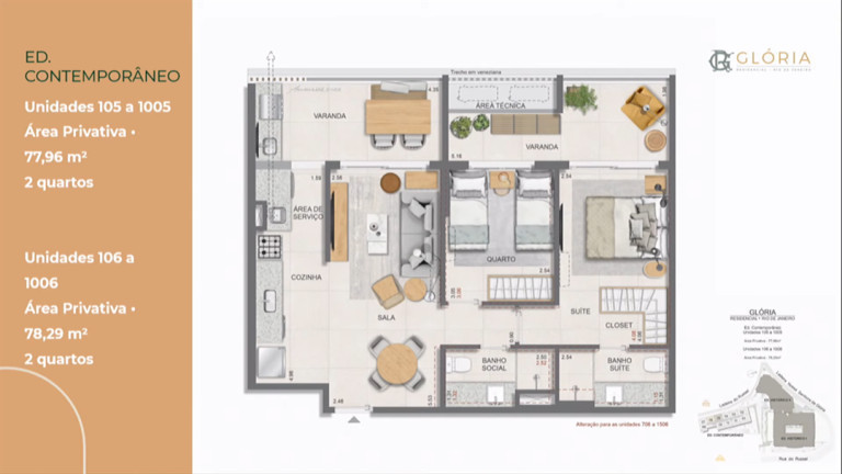Imagem Apartamento com 2 Quartos à Venda, em Glória - Rio de Janeiro Imagem Apartamento com 2 Quartos à Venda, em Glória - Rio de Janeiro
